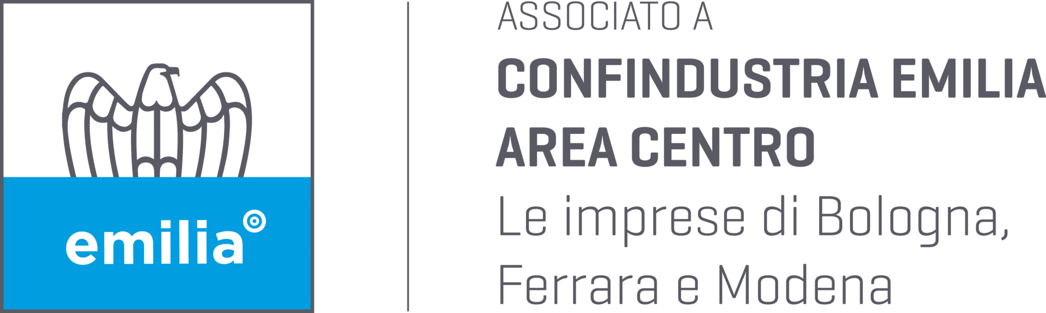 ASSOCIATO a Confindustria Emilia Area Centro BIANCO-CYAN